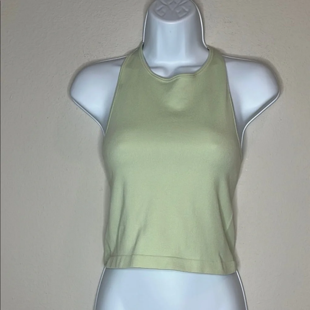 Free People Sage Green Tank Top